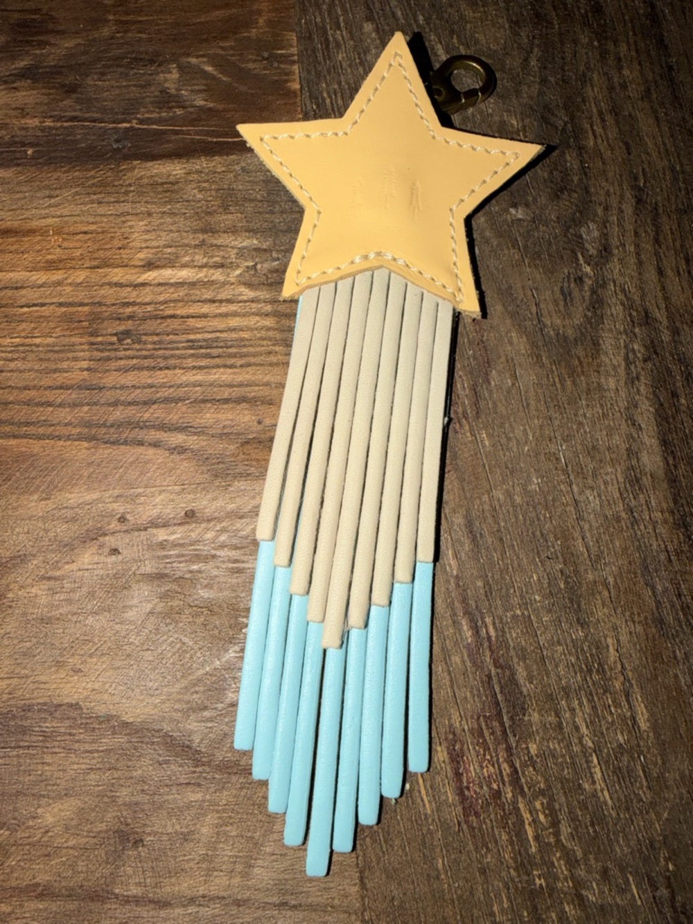 NEW Portland Leather Austin store exclusive Star keychain bag flair